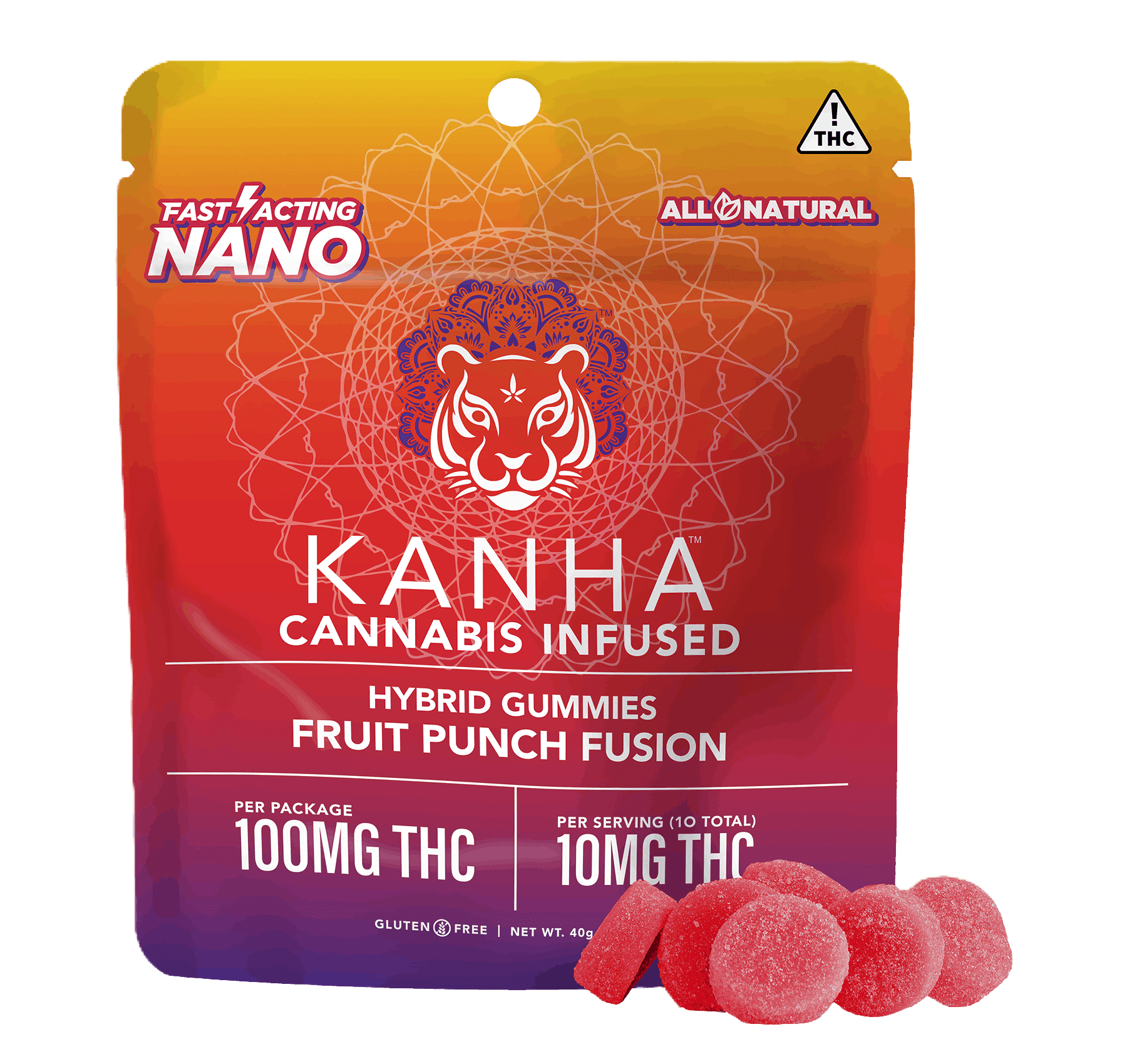 Fruit Punch Fusion NANO Gummies
